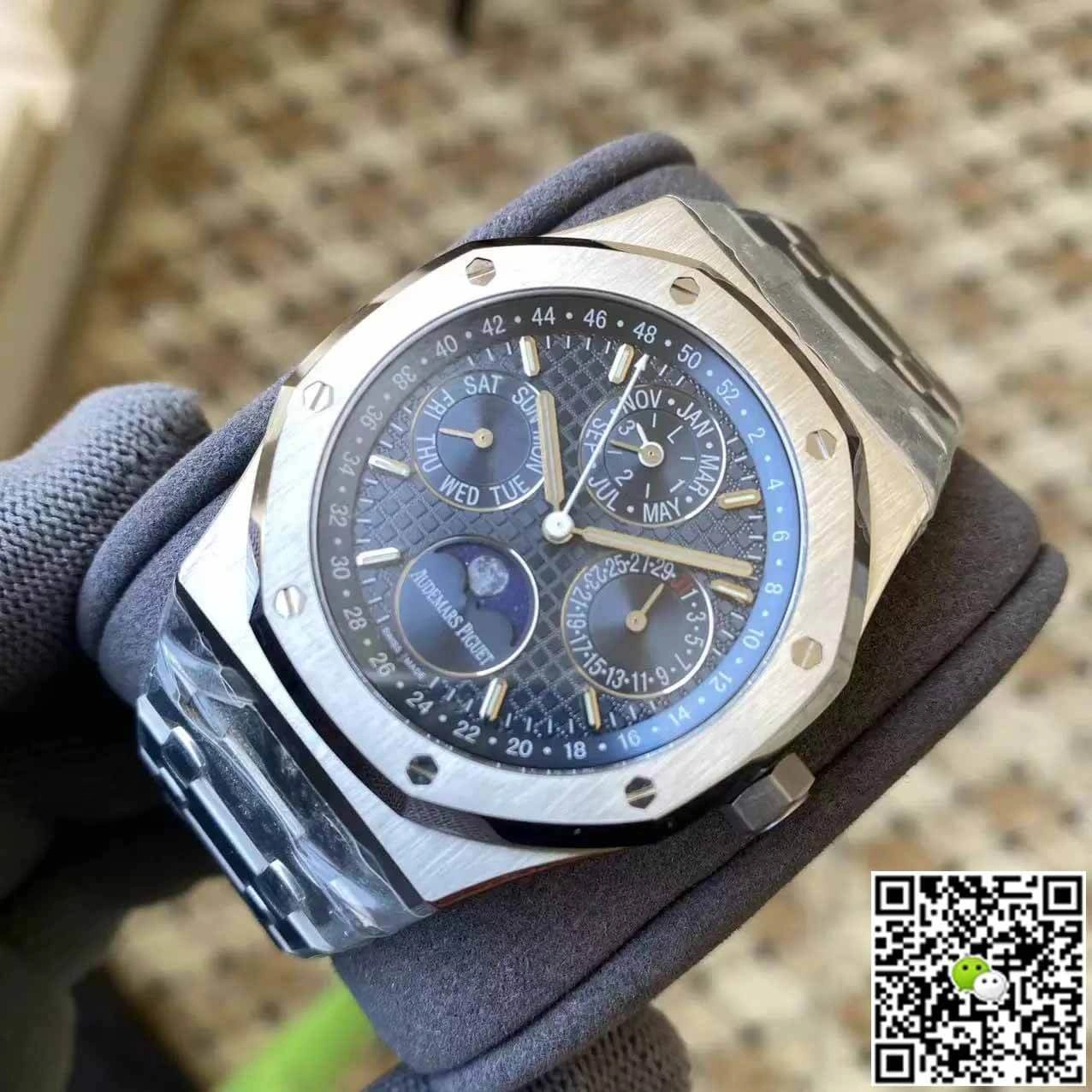 Audemars Piguet Royal Oak 26574ST.OO.1220ST.02 APS Factory 1:1 Best Edition Replica Watch Silver Strap